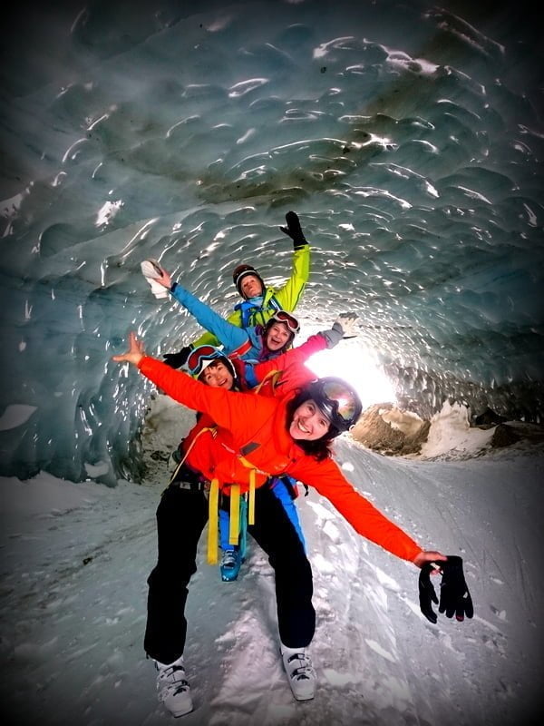 La grotte de glace de la Grave La Meije