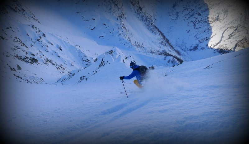 ski rando à La Grave