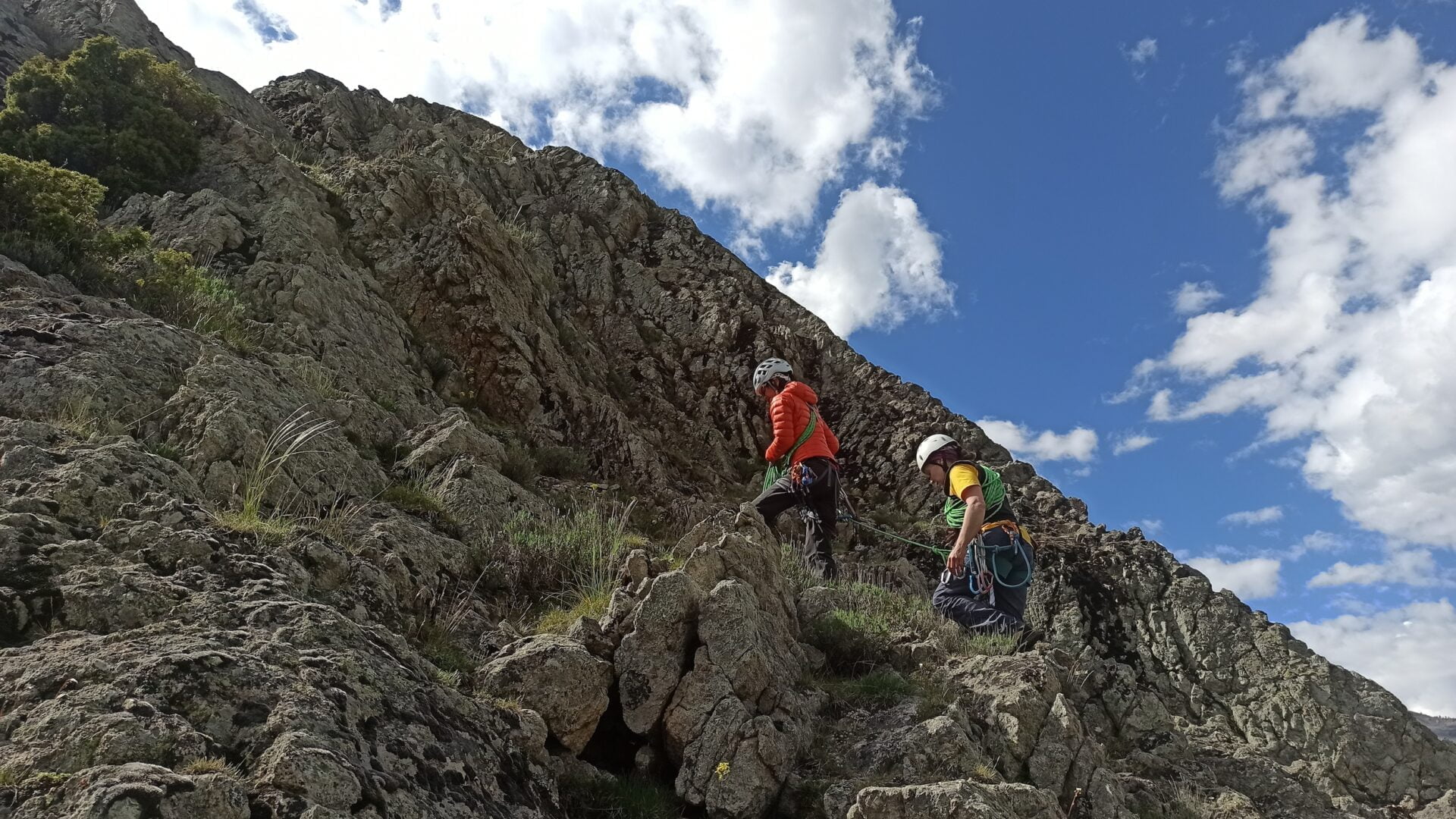 Course d'arête autour de Briançon