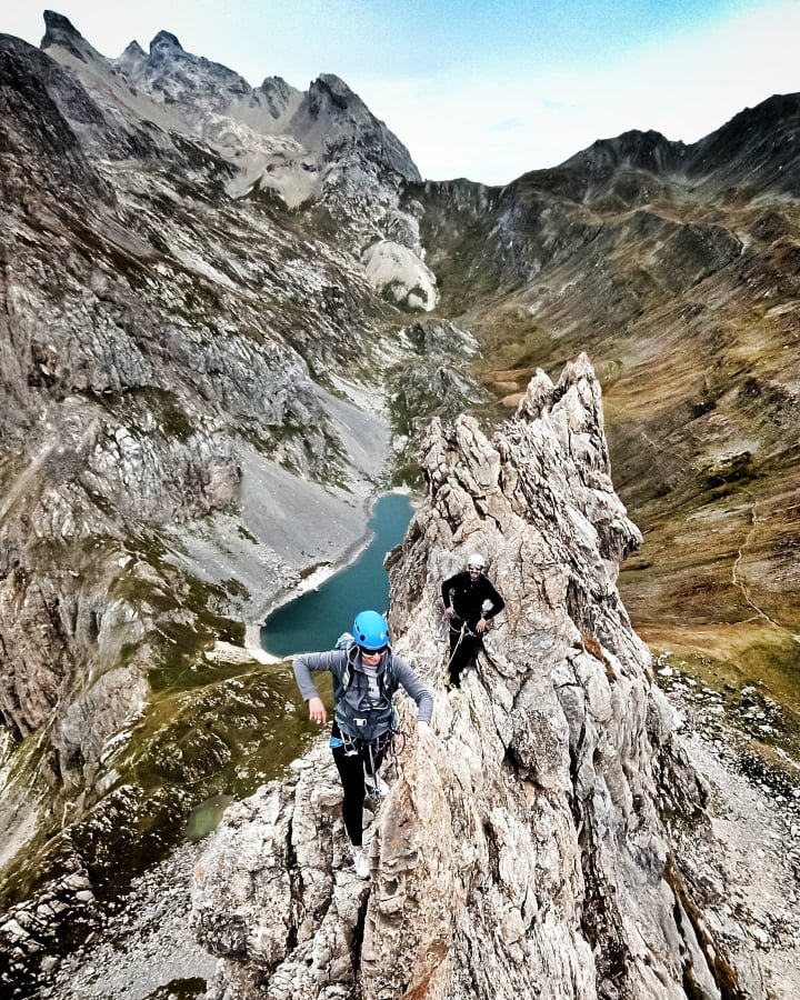 stage escalade arêtes de la Bruyère