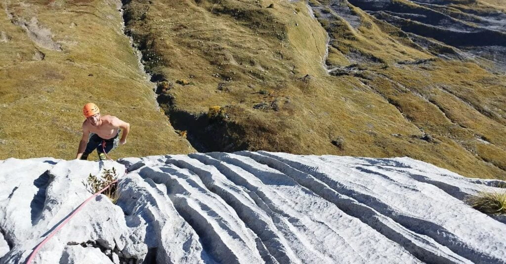 Tours d'Areu - Les cannelures à Chamonix