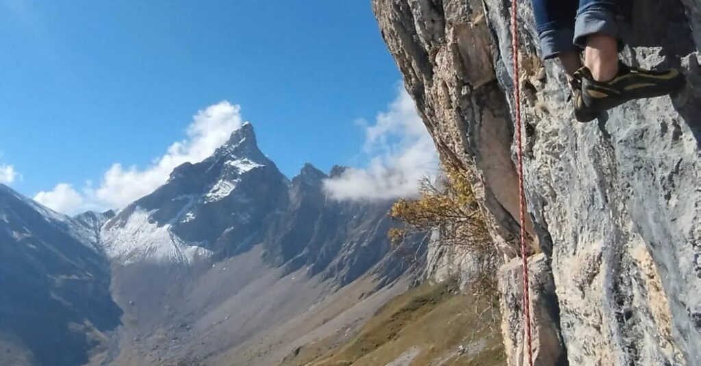 Tours d'Areu : la pointe Percée à Chamonix