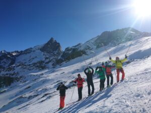 ski hors piste à La Grave, Vallons de la Meije