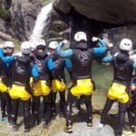 Groupe au Canyon du Fournel