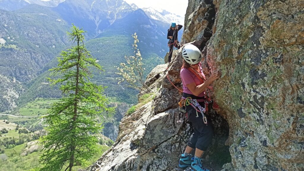 course d'arêtes Éperon Bouchier