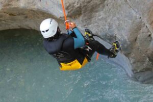 Canyon des Acles à Briançon dans les Hautes Alpes