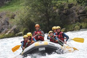 Rafting à Guisane, près de Guillestre